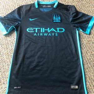 Men’s replica Manchester city soccer jersey